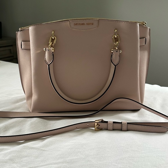 NEW Michael Kors Satchel Medium Blush Pink - Picture 10 of 10